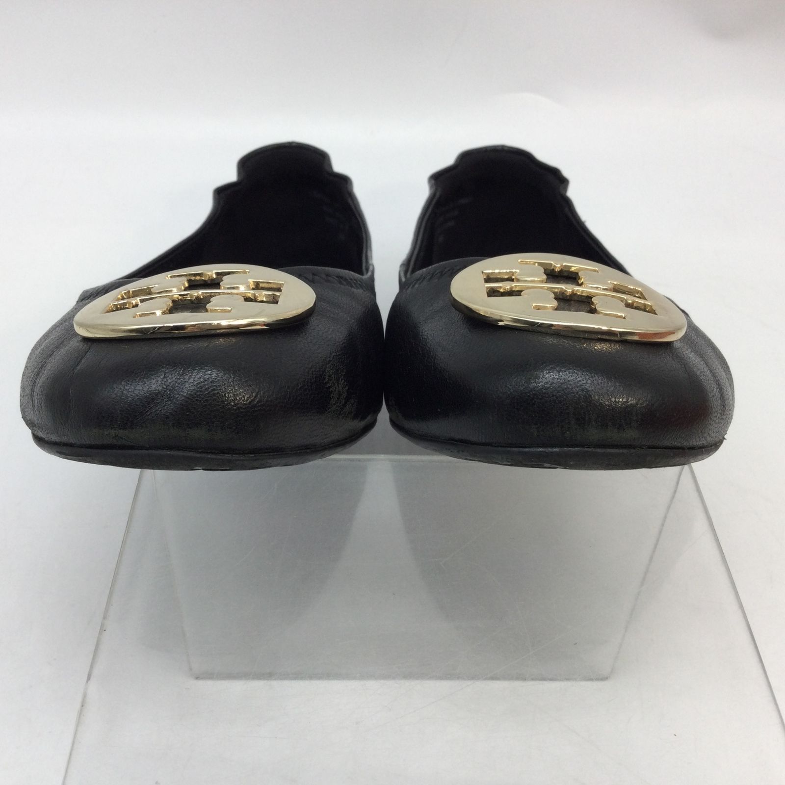 トリーバーチ バレエシューズ ゴールド金具 7380 TORY BURCH