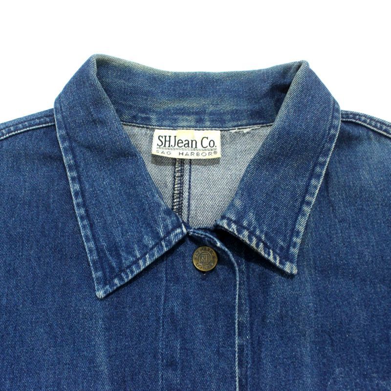 90s vintage デニム カバーオール レディース XLサイズ相当 ビッグ