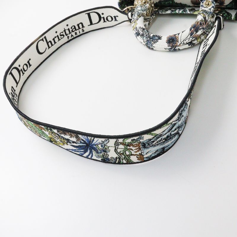 未使用 保管品 クリスチャンディオール Christian Dior LADY D-LITE バッグ ミディアム /Etoile de  Voyage【2400013669993】
