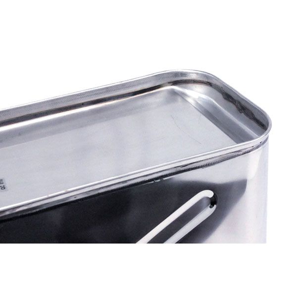 たて型ステンレスガソリン携行缶 10L