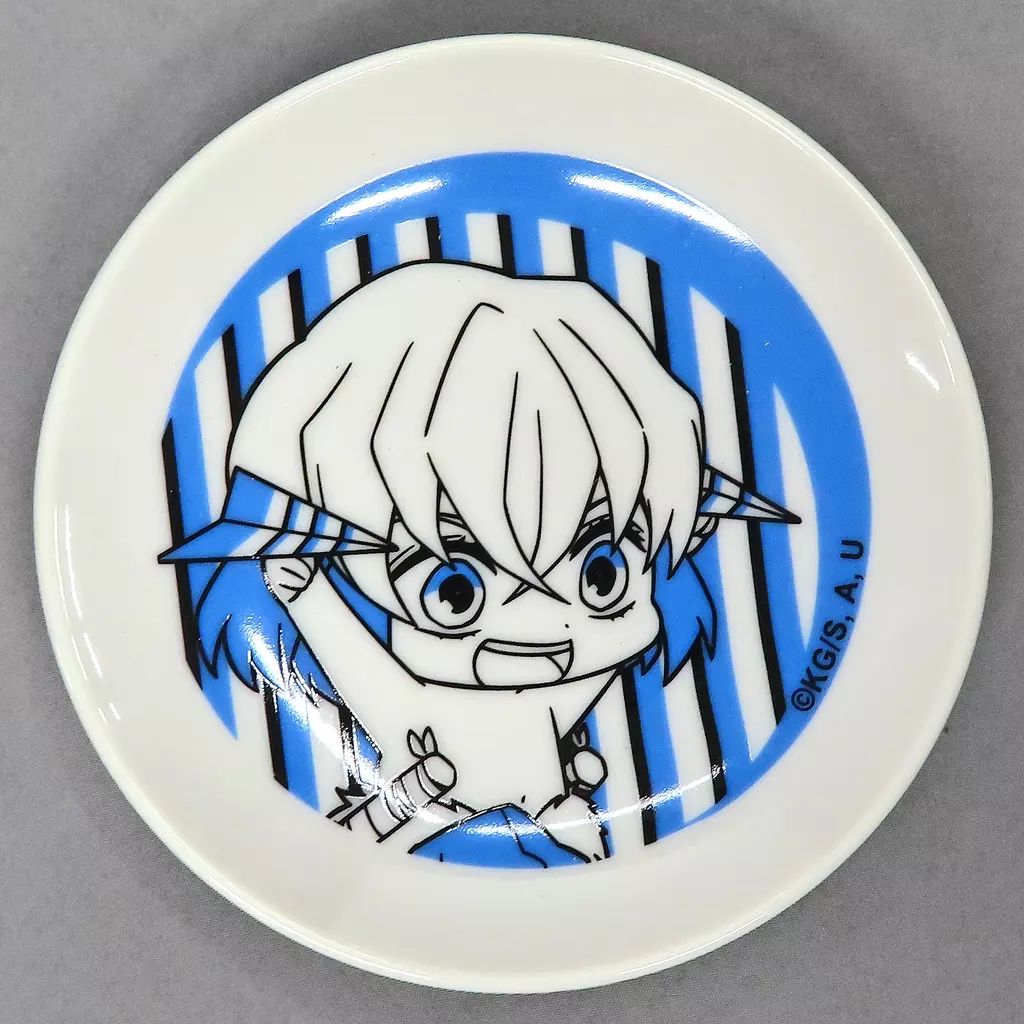 中古】皿・茶碗 嘴平伊之助 豆皿 紙飛行機ver. 「成田アニメデッキ×鬼