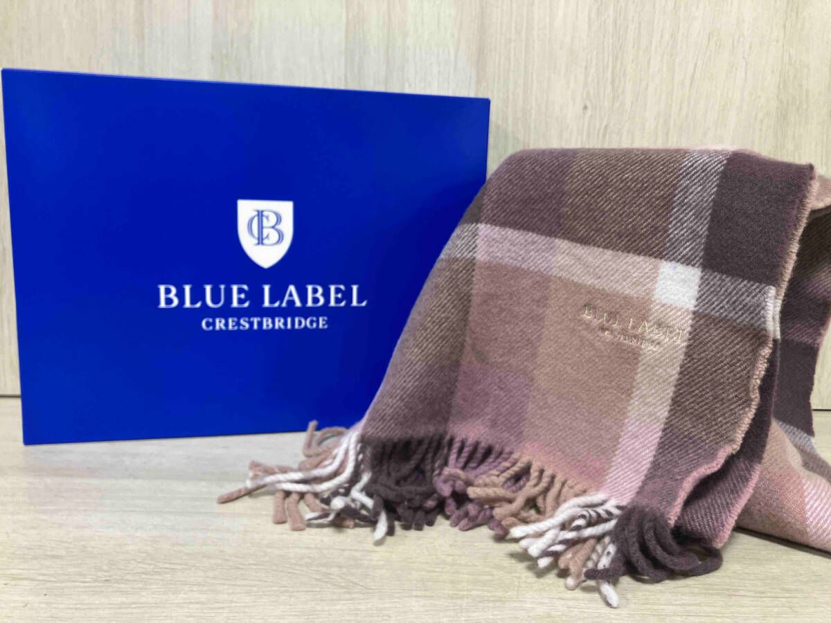 【もち 】BLUE LABEL CRESTBRIDGE エアリーウール みー様＊エアリーウールピーコート＊エクリュ＊ブルーレーベル