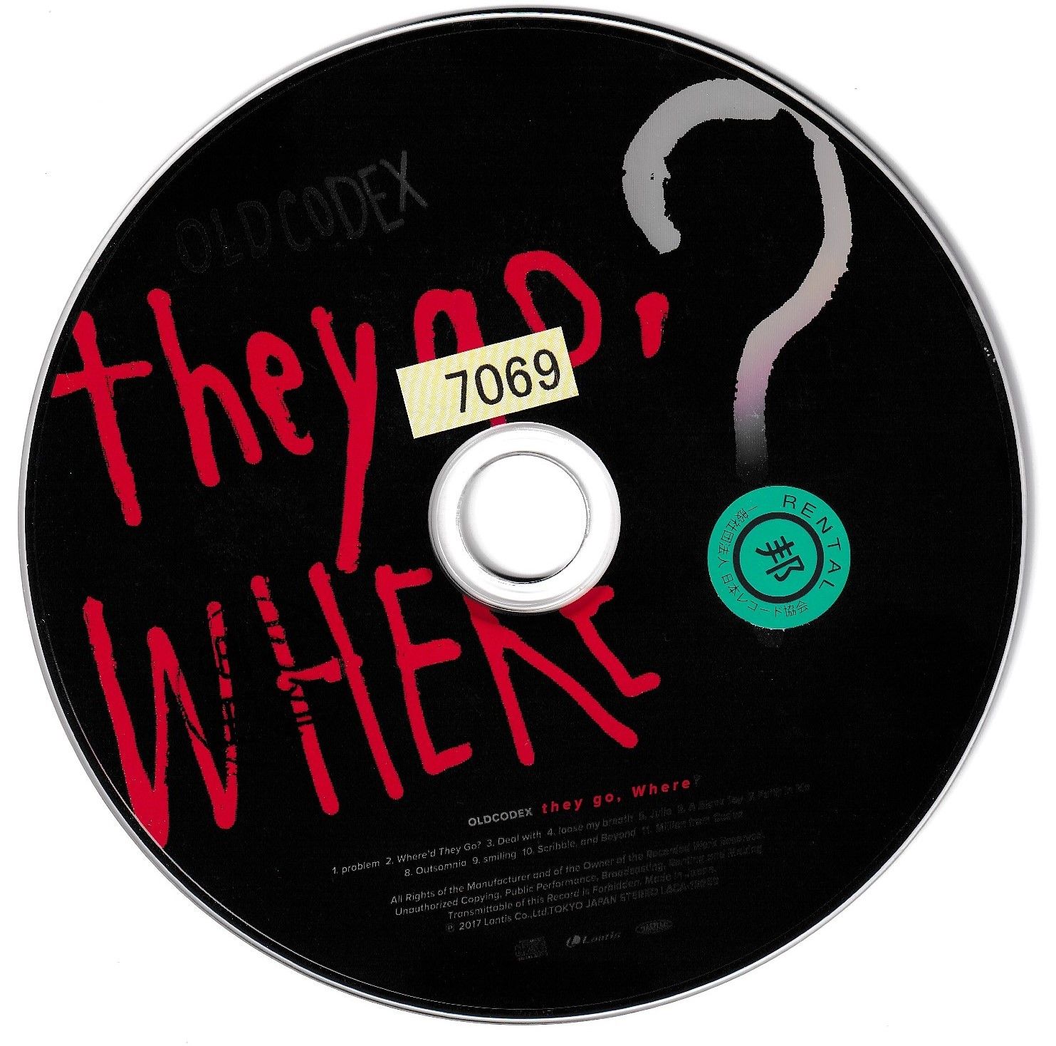 KC 3348 they go,Where?(通常盤) OLDCODEX 中古CD - メルカリ
