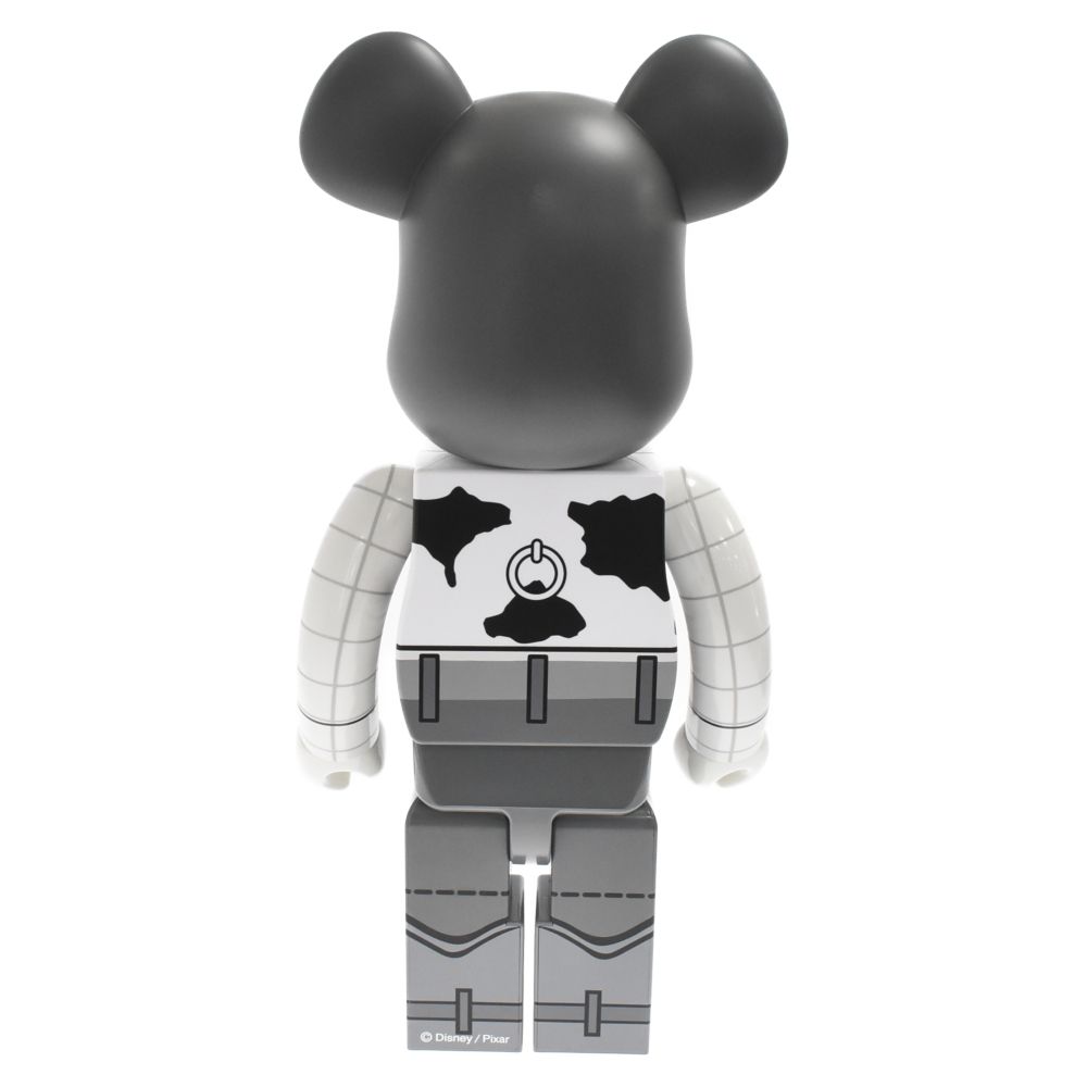 MEDICOM TOY (メディコムトイ) BE@RBRICK WOODY B&W Ver. 1000% ベア