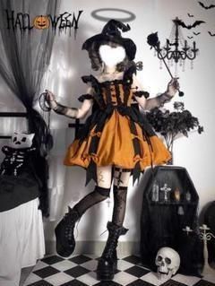 LT-166 豪華姫系 lolita 可愛 レトロ風 オリジナル jsk ロリータ ワンピース 美しい刺繍