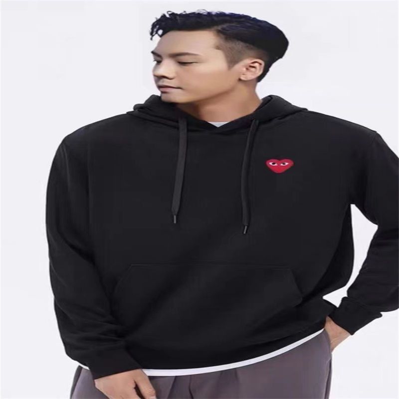 新品 PLAY COMME des GARCONS 長袖 パーカー スウェット 男女兼用 2色 