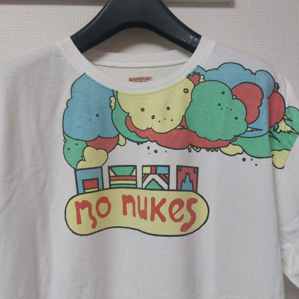 新品未使用品 KAPITAL キャピタル プリントTシャツ NO NUKES 半袖 ...