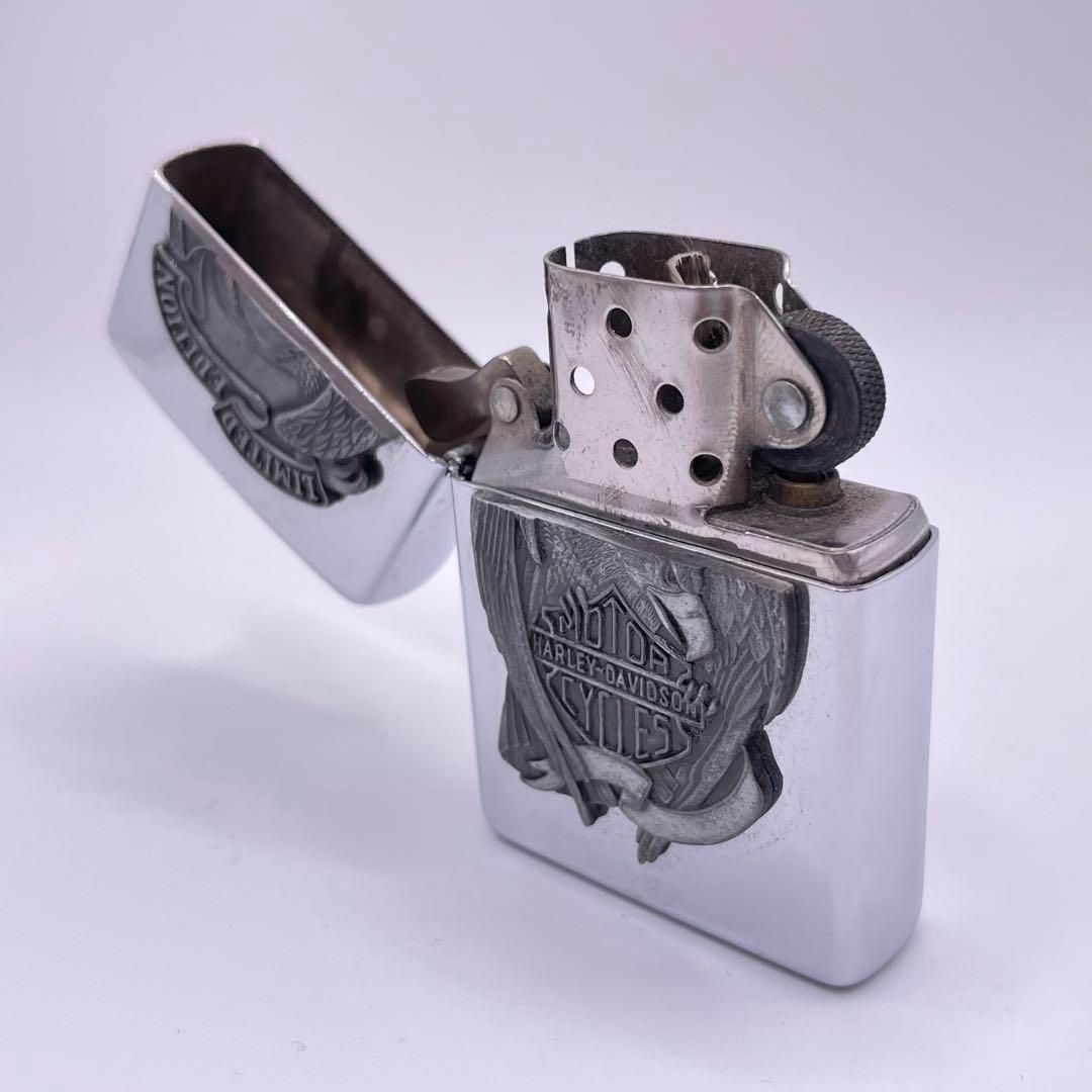 限定/希少品】 zippo ジッポ ハーレーダビッドソン 立体 缶 限定/希少品】 zippo ジッポ ハーレーダビッドソン 立体 缶