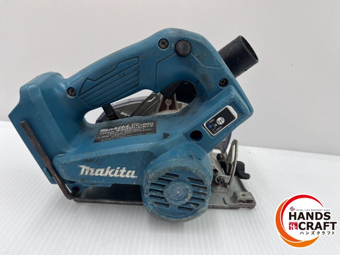 マキタ makita 125mm 充電式防じんカッタ CC500D 18V 本体のみ 品
