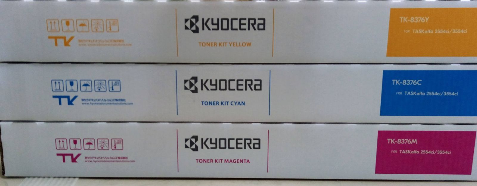 KYOCERA トナーカートリッジ TK-8376Y TK-8376M 京セラドキュメント