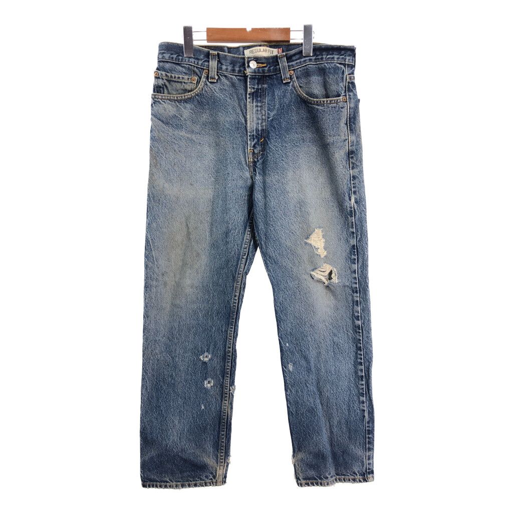 00年代 Levi's リーバイス 505 デニムパンツ ライトブルー (メンズ W32 L32) 中古 古着 S6269