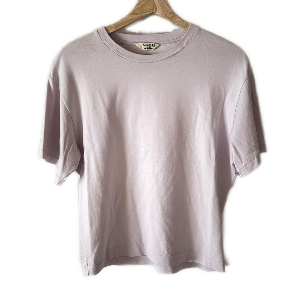 AURALEE(オーラリー) 半袖Tシャツ レディース - ライトパープル AURALEE(オーラリー) 半袖Tシャツ レディース - ライトパープル