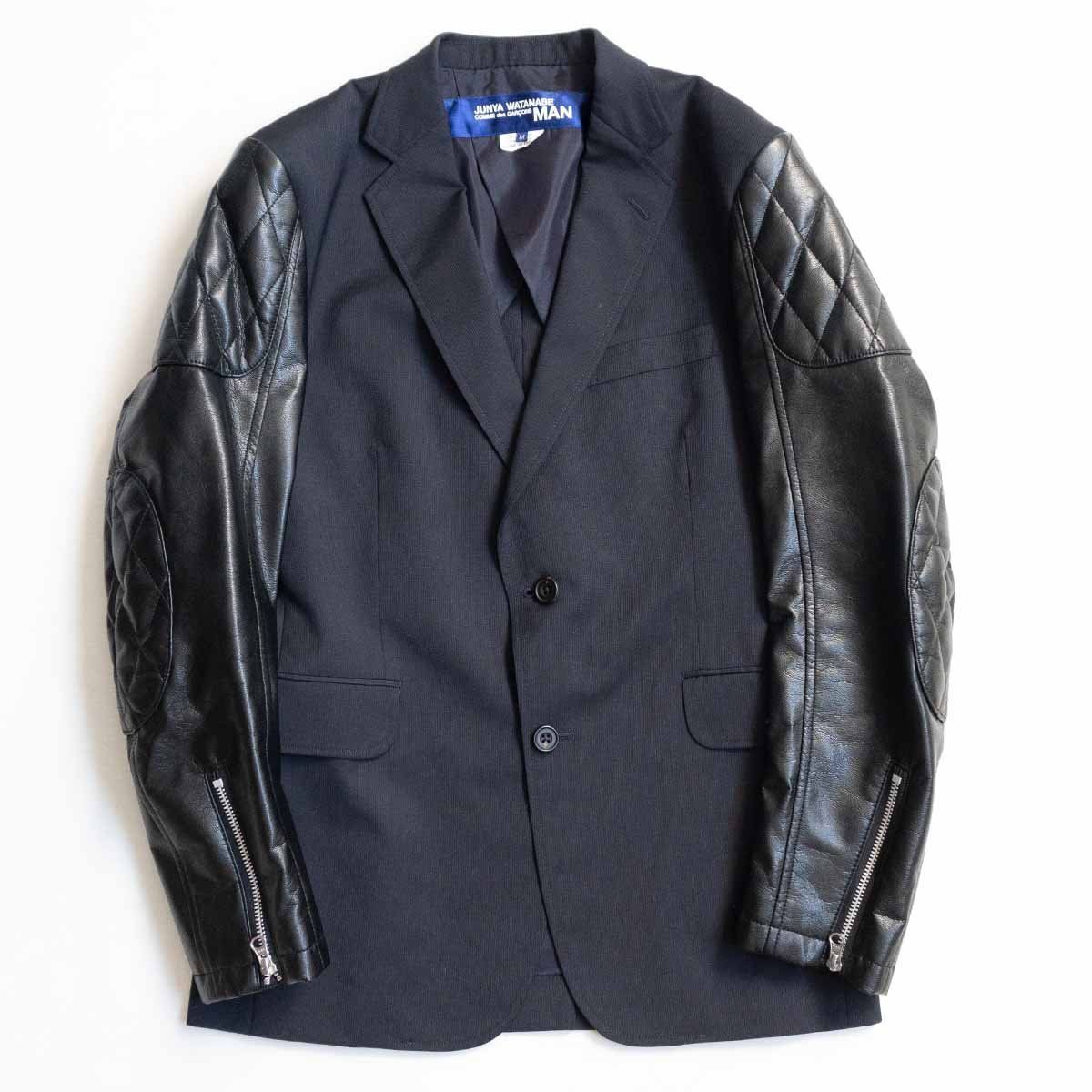 極美品】JUNYA WATANABE MAN 【2017SS/ライダーススリーブ ドッキング 