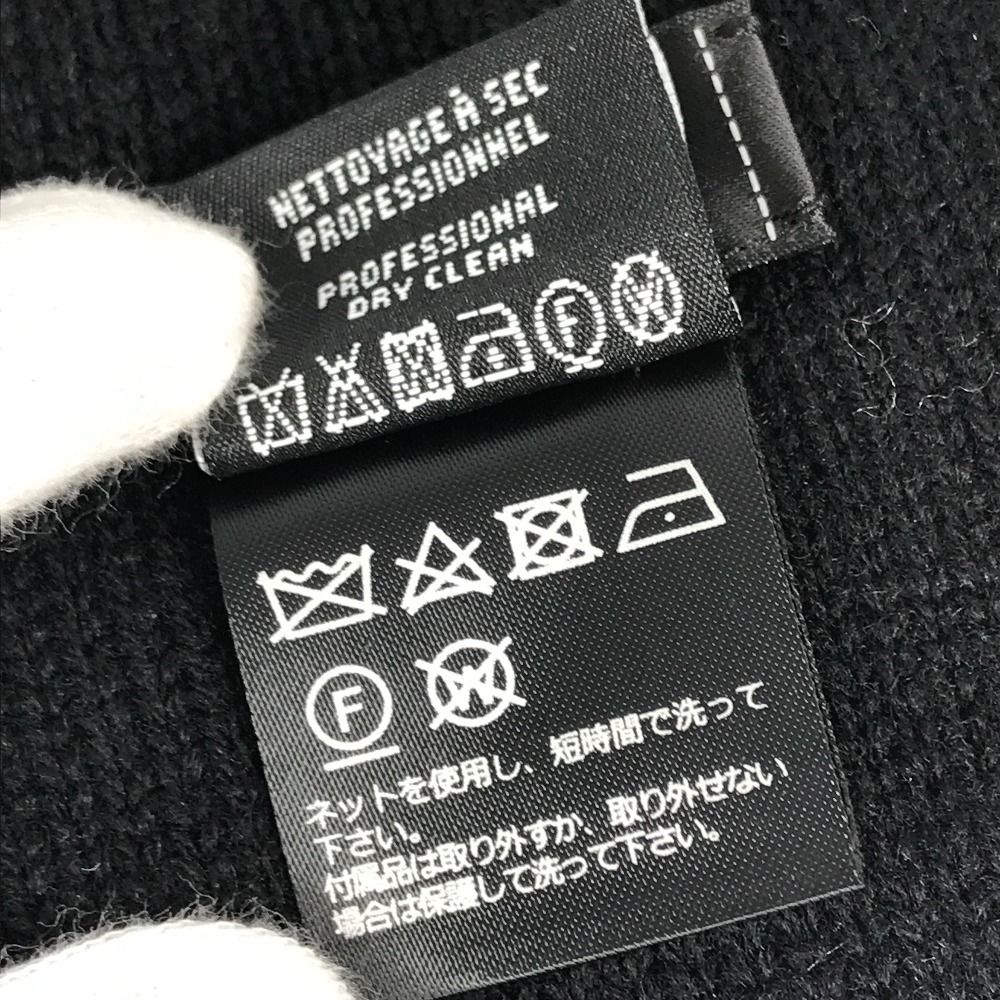 CHANEL ニット帽 黒・白 ロゴ入り CHANEL(シャネル) ニットキャップ・ビーニー(レディース) - 海外