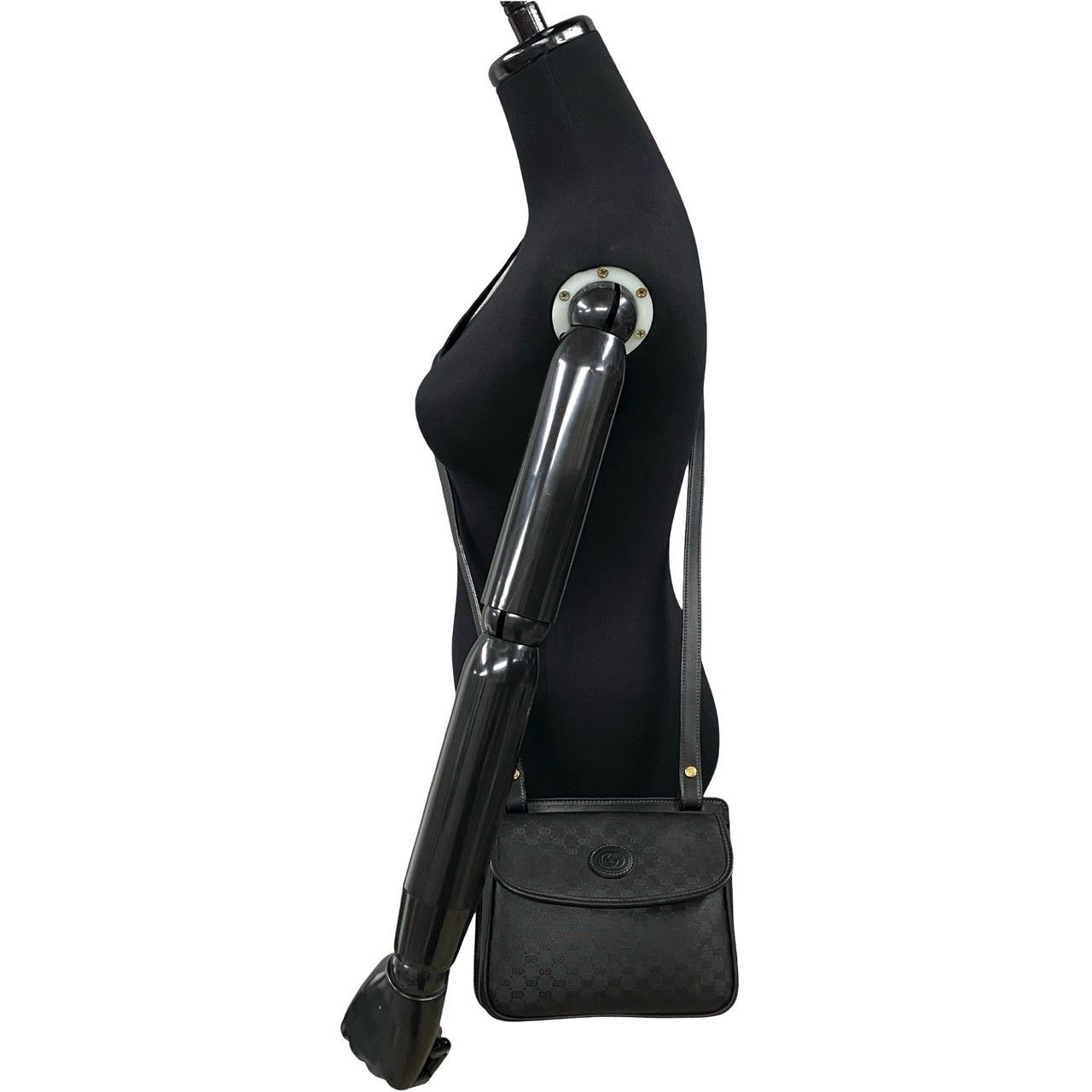 極 美品 GUCCI グッチ オールドグッチ ヴィンテージ マイクロ GG