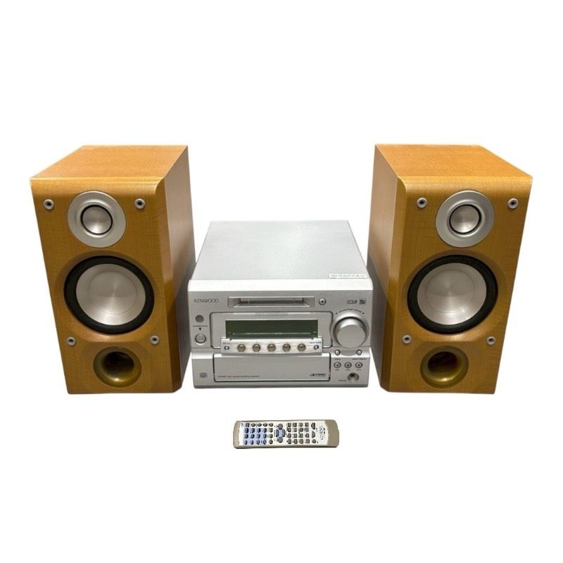 送料無料 ケンウッド KENWOOD コンポ RD-SG55MD スピーカー LS-SG550 セット リモコン付き