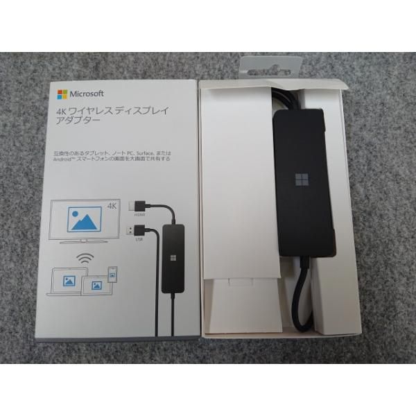 ♥品 マイクロソフト UTH-00036 4K ワイヤレス ディスプレイ アダプター
