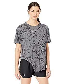 Under Armour レディース Do Work Asym 半袖 X-Small グレイ