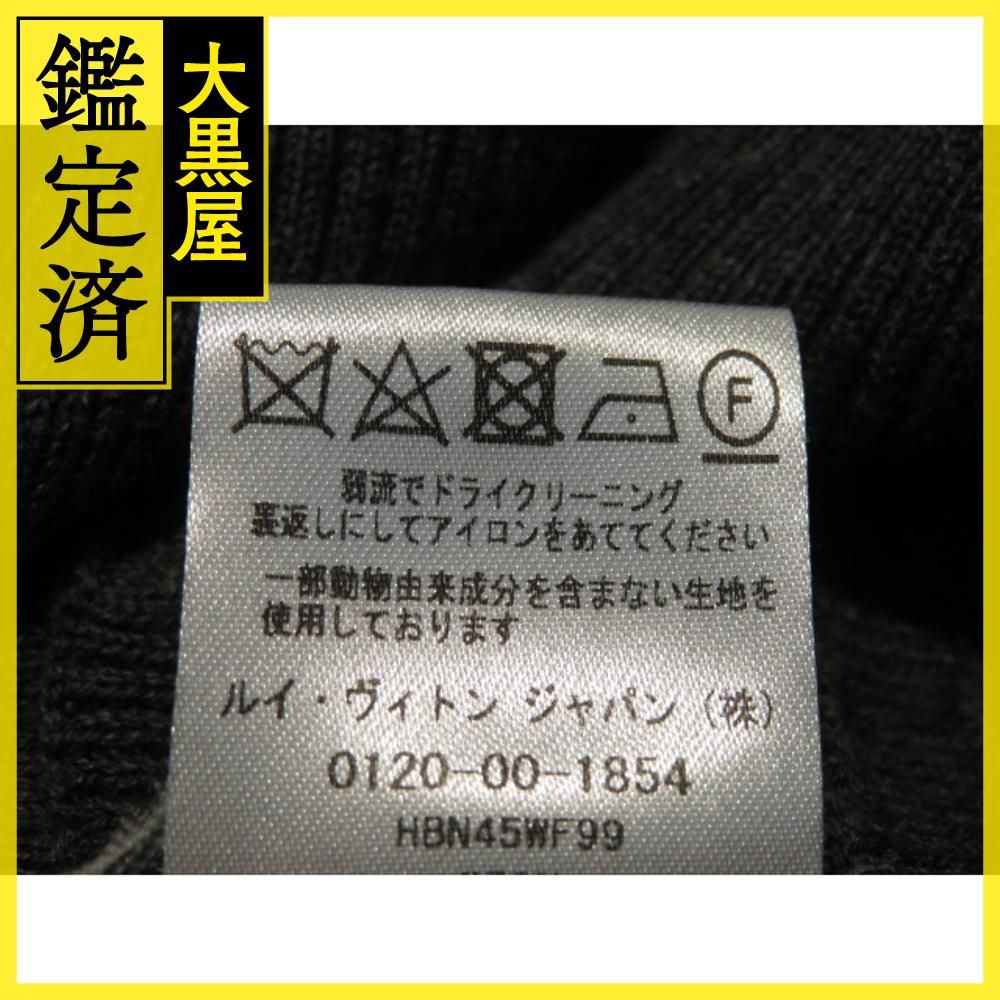 ロゴパッチ付ダミエセーター
