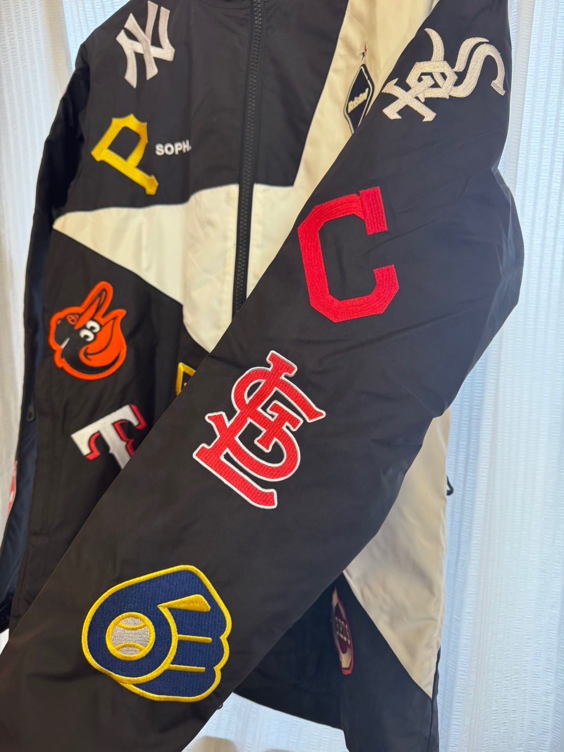 美品】 F.C.Real Bristol/FCRBエフシーアールビー MLB TOUR ALL