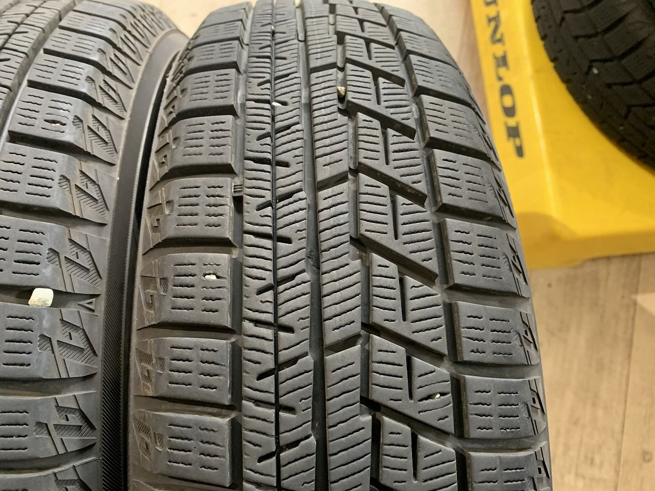 【2405078】スタッドレス YOKOHAMA iCE GUARD iG60 155/65R14 2022年 軽自動車 ワゴンR タント ムーヴ スペーシア N-BOX N-ONE パレット ラパン ルークス  モコ エブリィ クリッパー 等