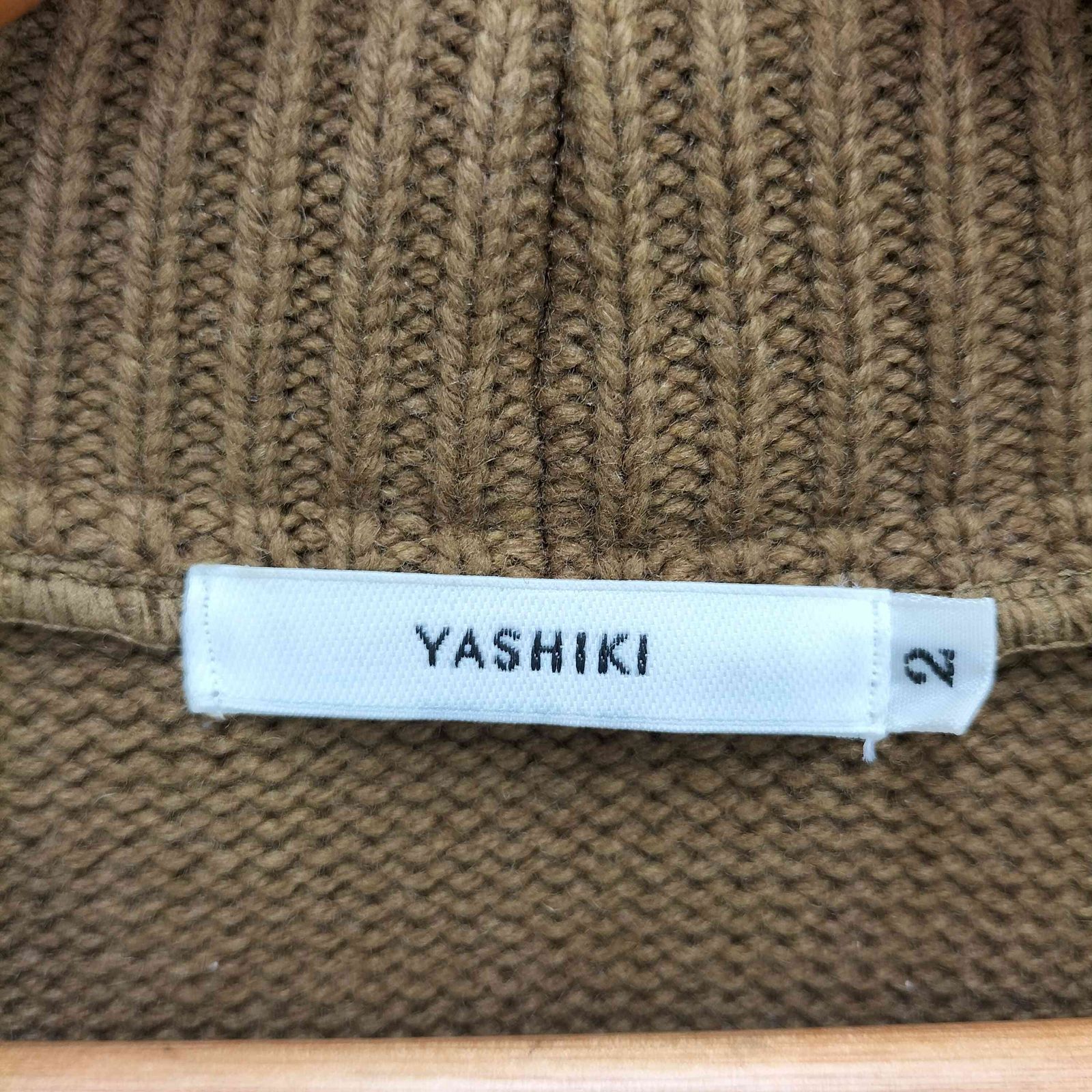 ヤシキ yashiki Minori Hanten Knit 羽織 メンズ JPN：2