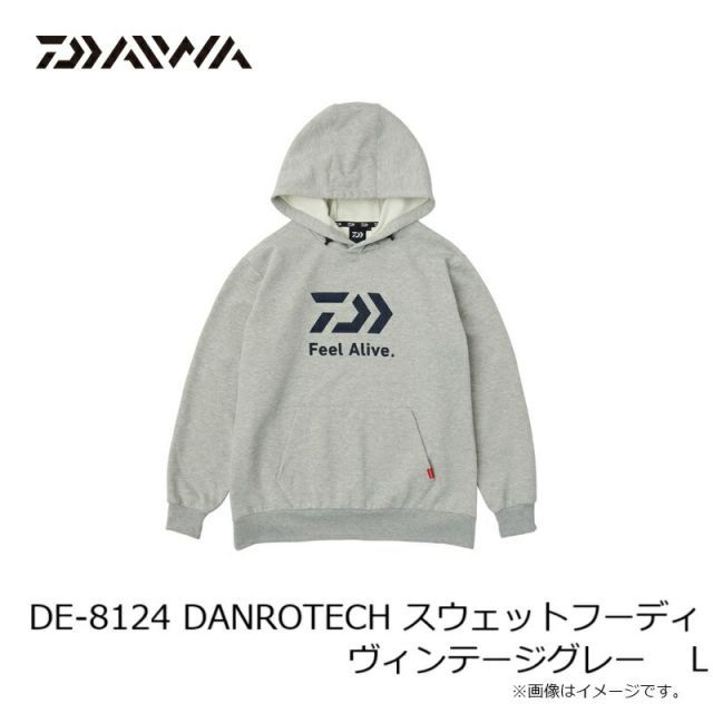 ダイワ DE-8124 ダンロテック スウェットフーディ L ヴィンテージ