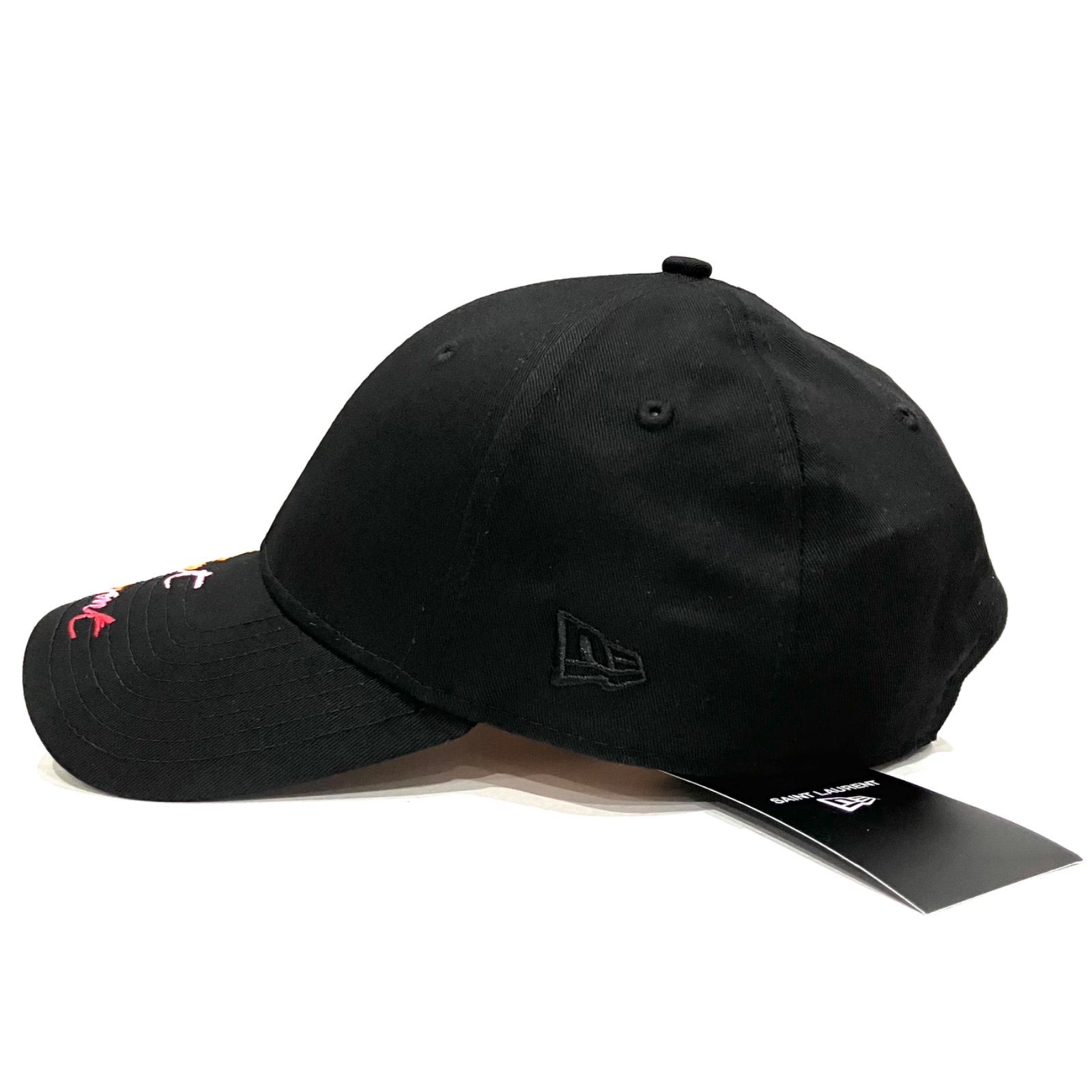 新品未使用タグ付き】Saint Laurent Paris New Era 9 FORTY 694785 YCL36 ロゴ刺繍 ベースボールキャップ  レインボー - メルカリ