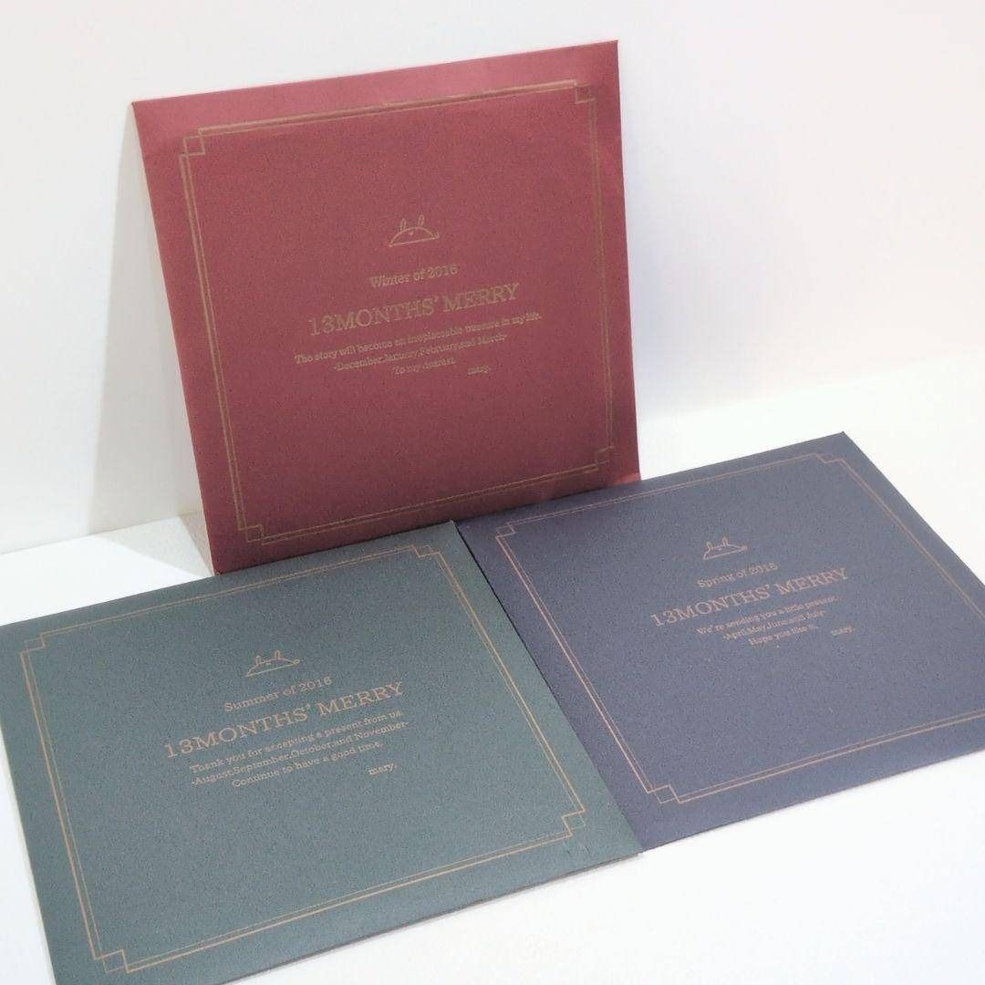 13月のめありー 01〜03 春 夏 冬 同人 CD 03盤面フィルム跡あり