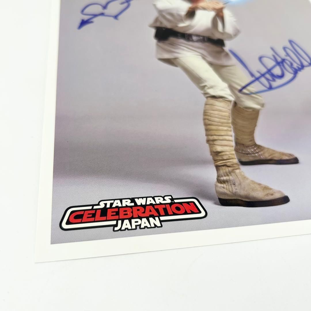 STAR WARS ルークスカイウォーカー マークハミル サイン入りカード