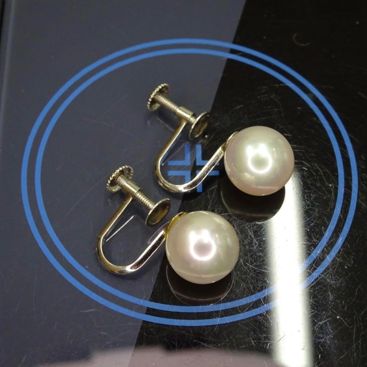 両耳 総重量約3.01g