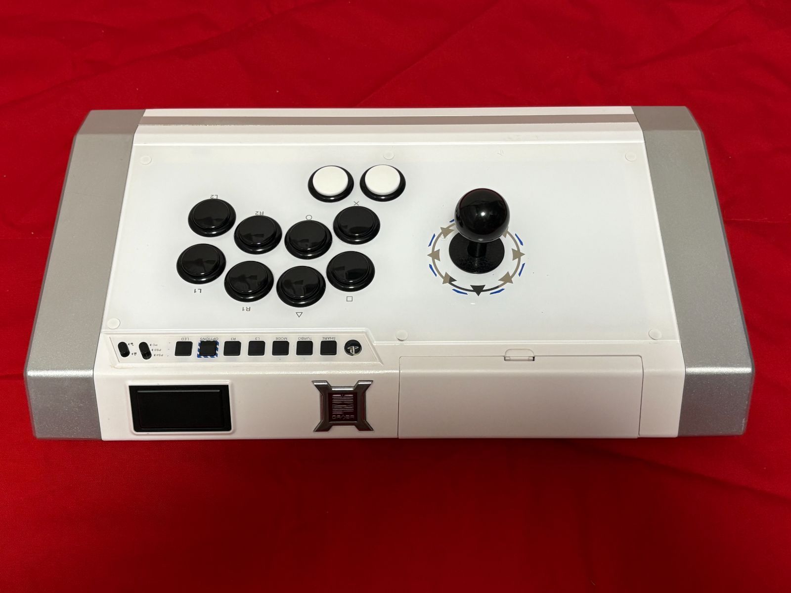 限定1台】 QANBA Pearl アケコン L3,R3 ボタン増設カスタム 新品三和