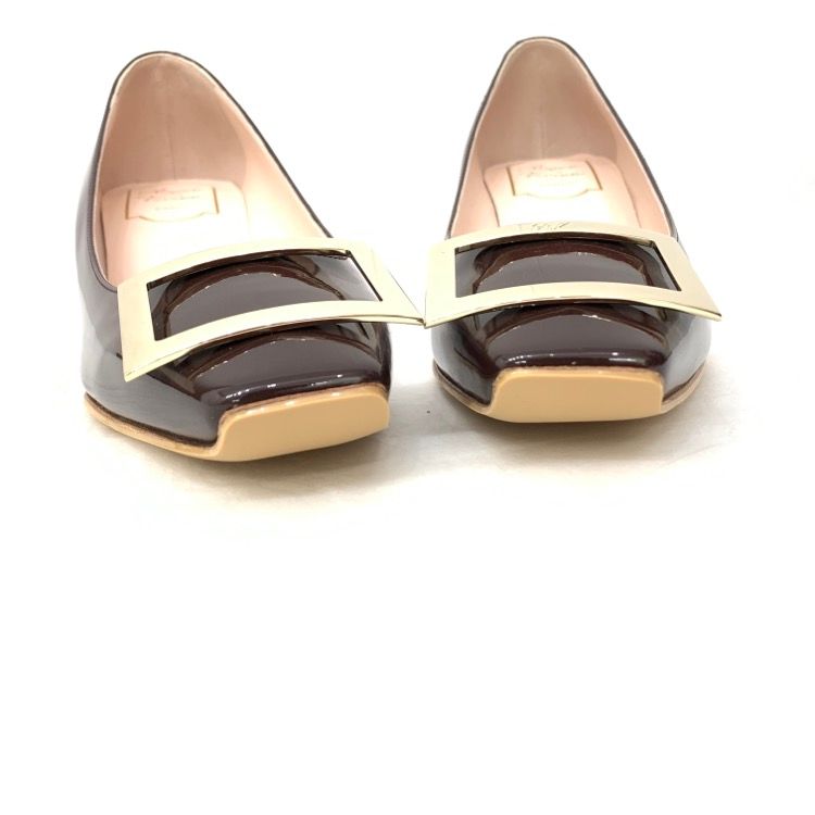 ✨極美品✨ ロジェヴィヴィエ パンプス ベルヴィヴィエ トランペット エナメル 未使用品 Roger Vivier ロジェヴィヴィエ ベル ヴィヴィエ