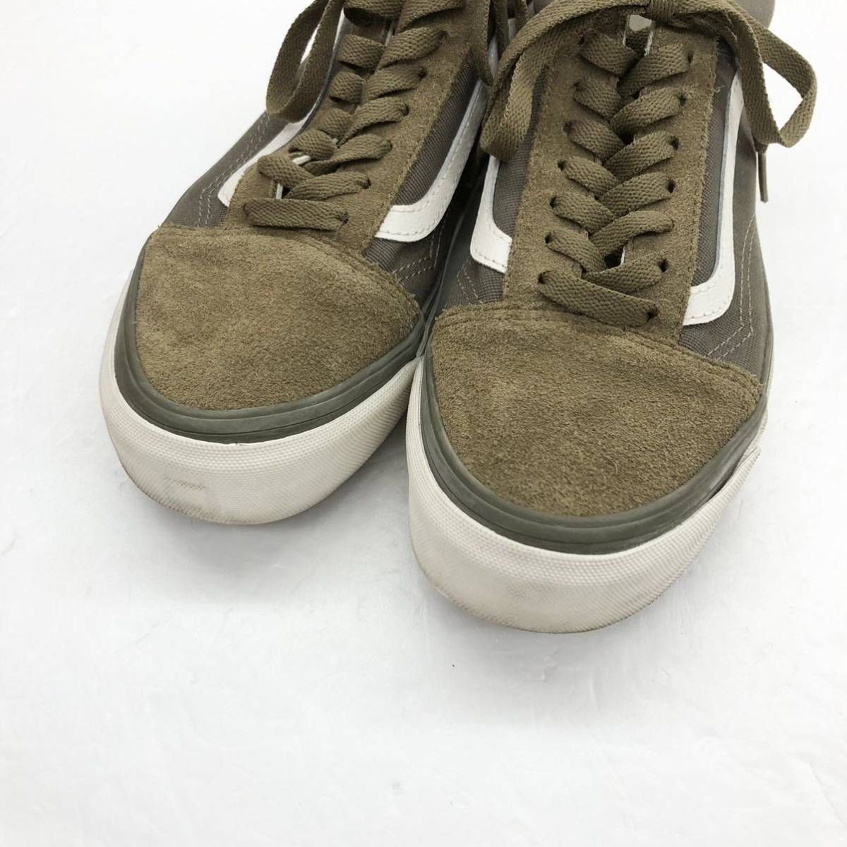 希少サイズ 24.5cm 美品 VANS VAULT x WTAPS OG OLD SKOOL LX バンズ ダブルタップス オールドスクール  ローカットスニーカー カーキ - メルカリ