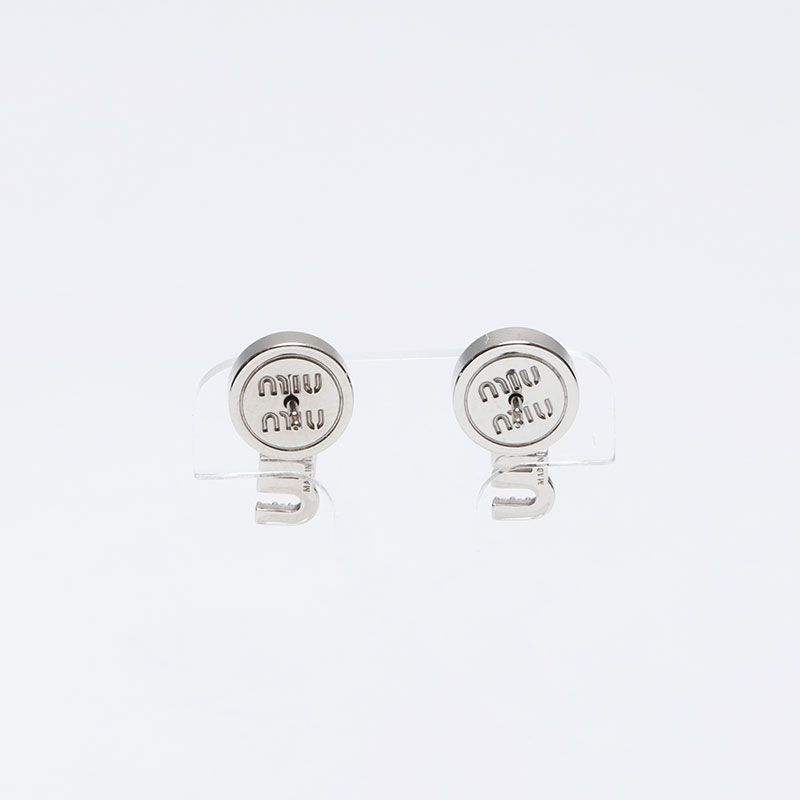 miu MIUMIU ミュウミュウ ピアス 5JO760 2DNC レディース