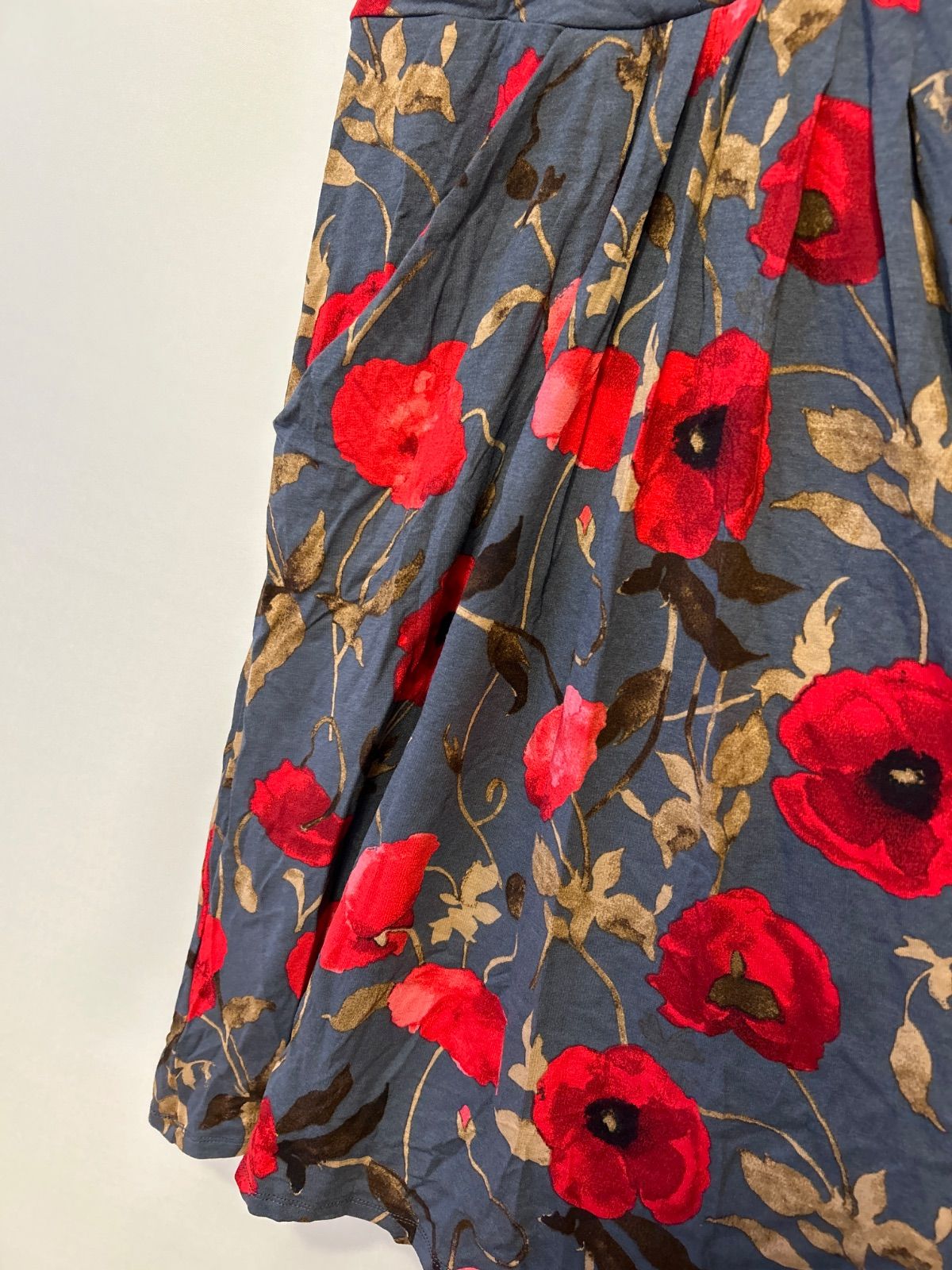 Z1374 LAURA ASHLEY ローラアシュレイ ノースリーブ ワンピース