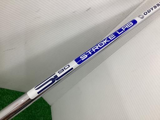 オデッセイ Ai-ONE DOUBLE WIDE DB シルバー 34インチ パター PT STROKE LAB 90 スチール フレックスその他 メンズ 男性用 右利き 右用 Bランク ゴルフクラブ WHITEMONARCHHOTEL_COM
