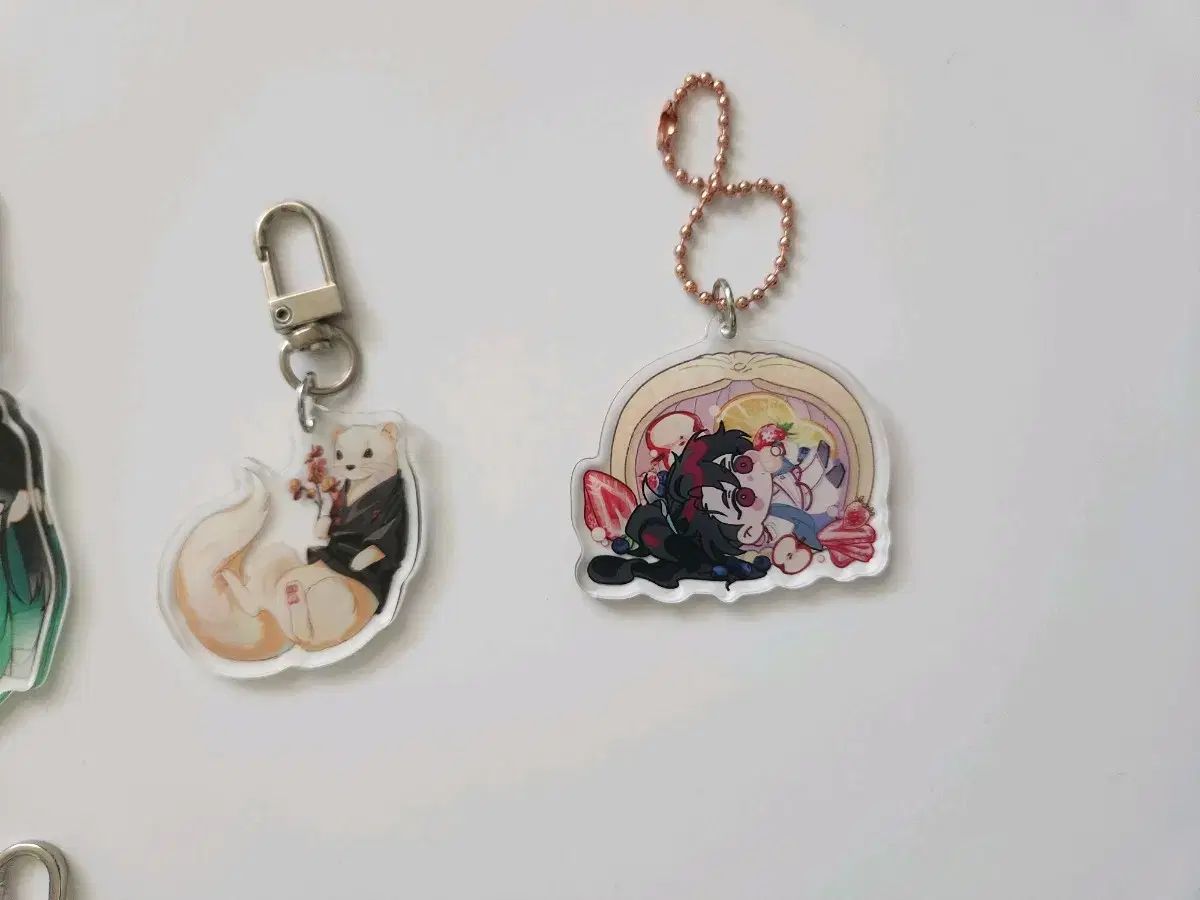 アクリル キーリング