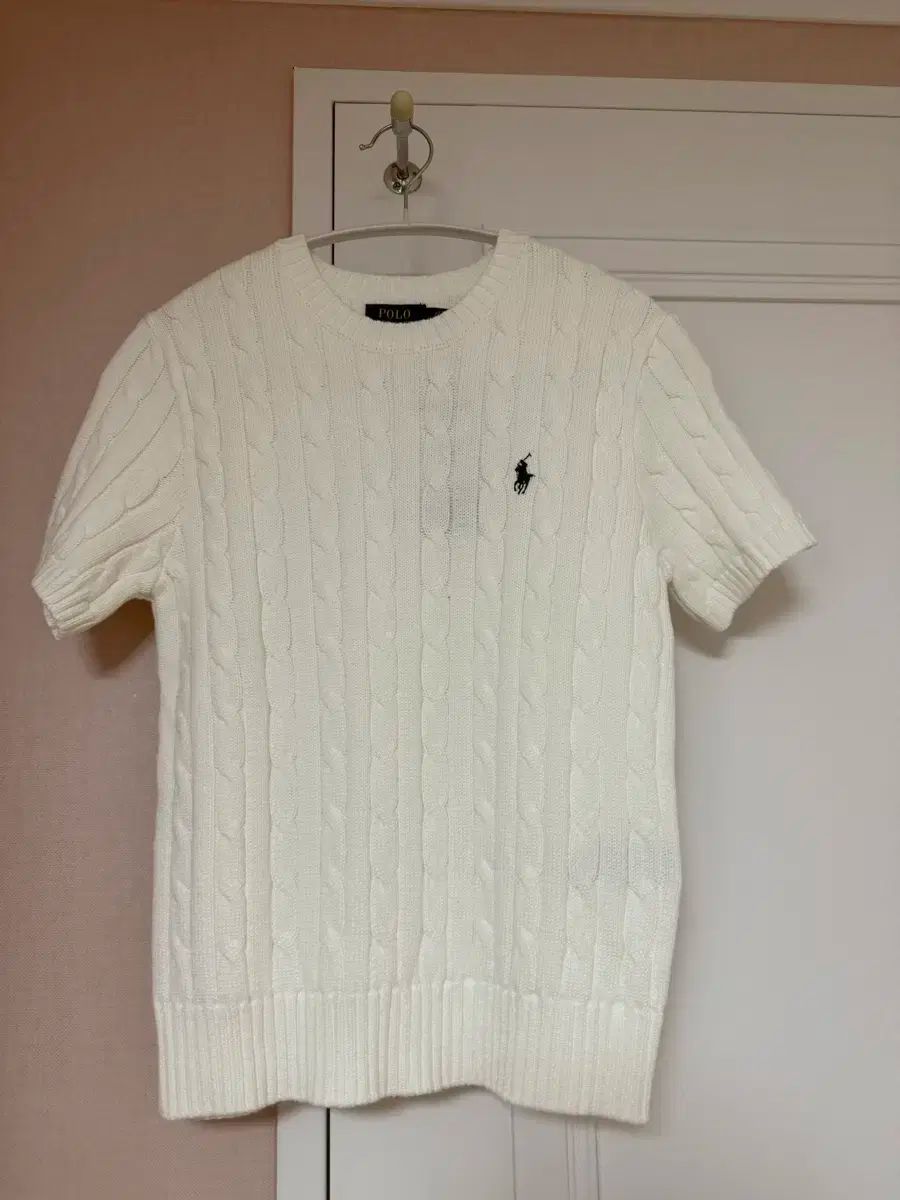 ポロ Ralph Lauren(ラルフローレン) ケーブル 半袖 ニット