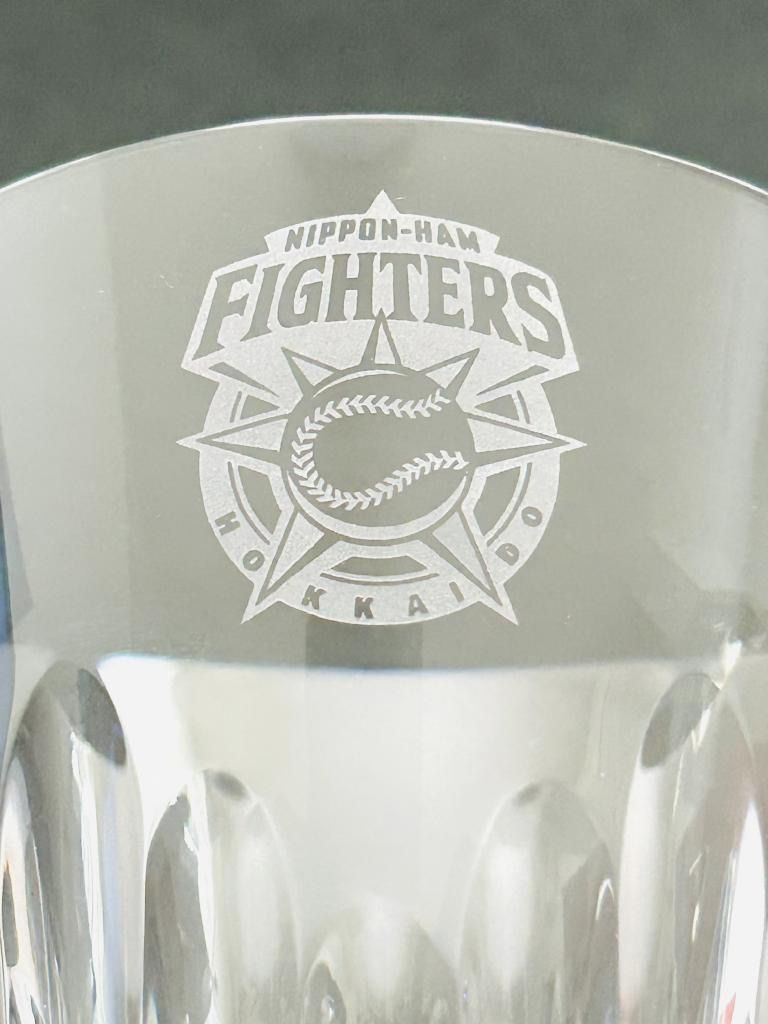 ☆Baccarat バカラ オリジナルグラス 「NIPPON-HAM FIGHTERS」の