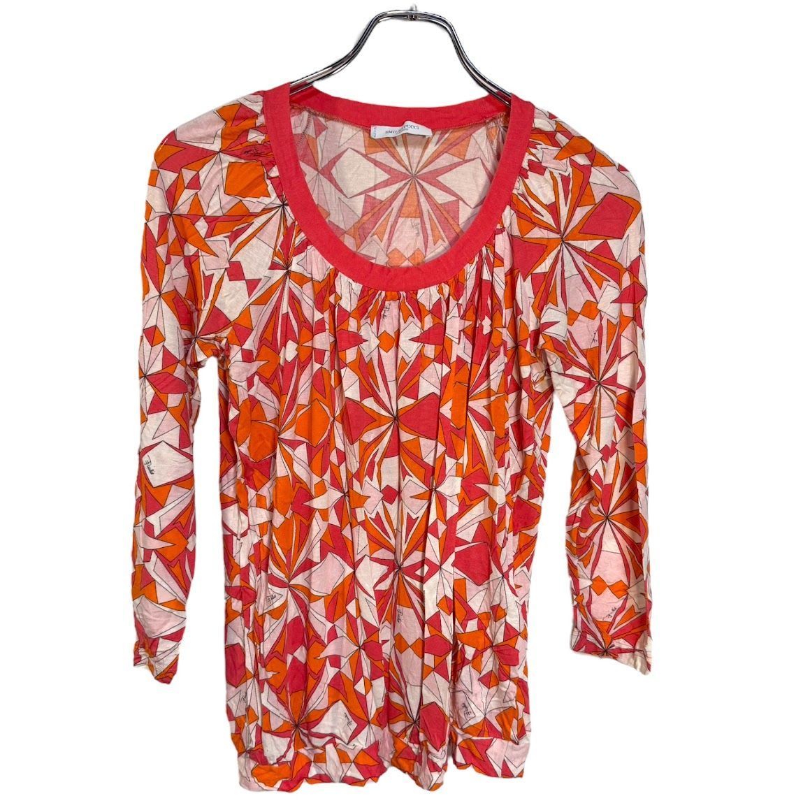 B033 EMILIO PUCCI エミリオプッチ カットソー ブラウス シャツ B033 EMILIO PUCCI エミリオプッチ カットソー ブラウス シャツ