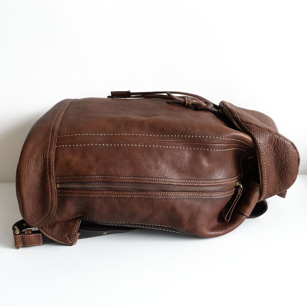 土屋鞄製造所 トーンオイルヌメ ソフトバックパック イエローオーク