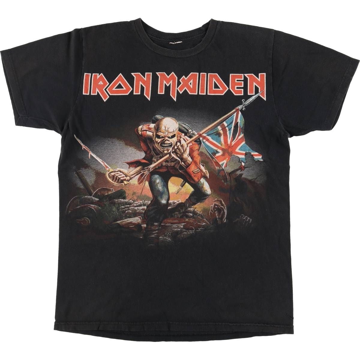 古着 IRON MAIDEN アイアンメイデン バンドTシャツ バンT メンズM相当|eaa547230