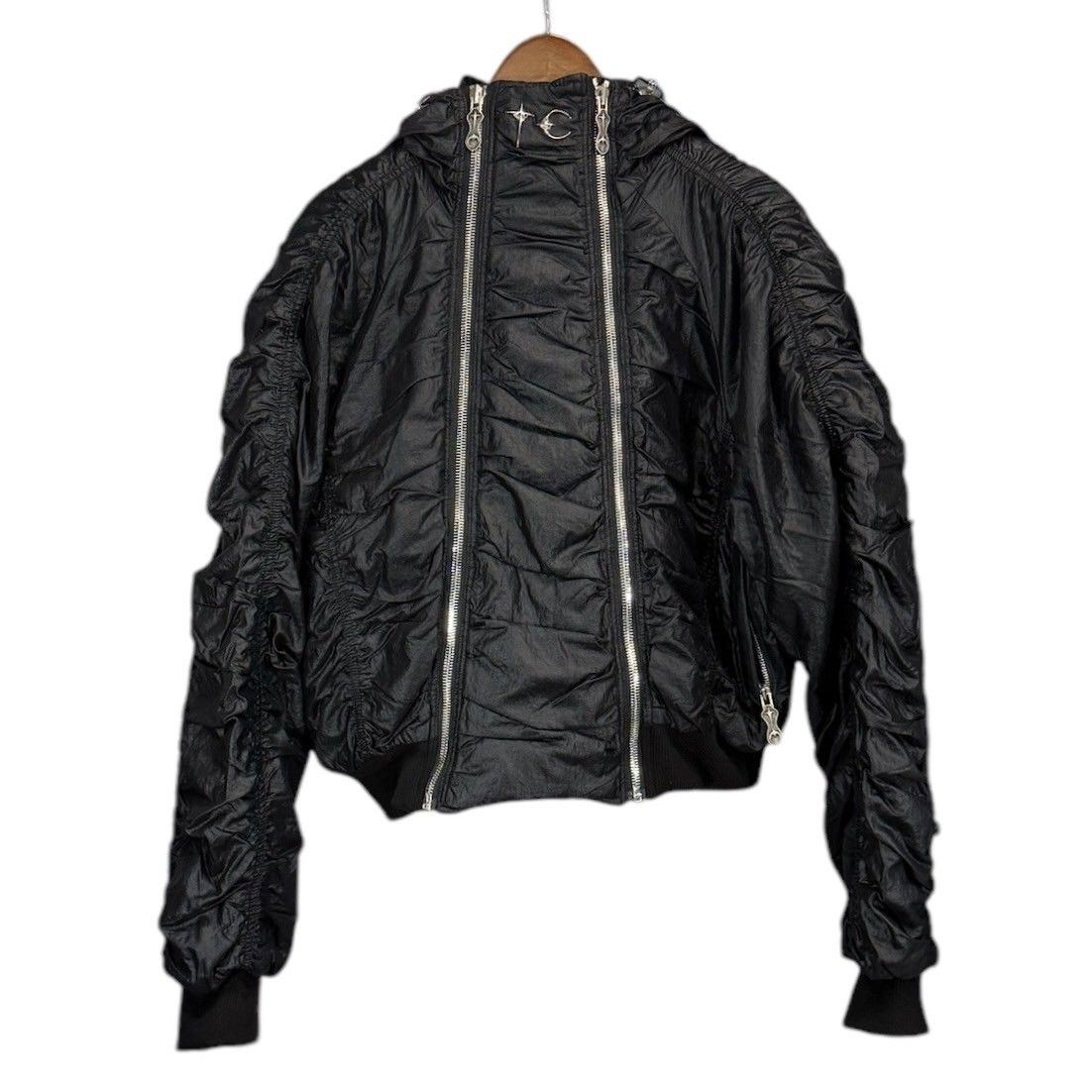 Thug Club ナイロンボンバージャケット ブラック THUG CLUB - TC Logo Bomber Jacket | HBX - Globally Curated