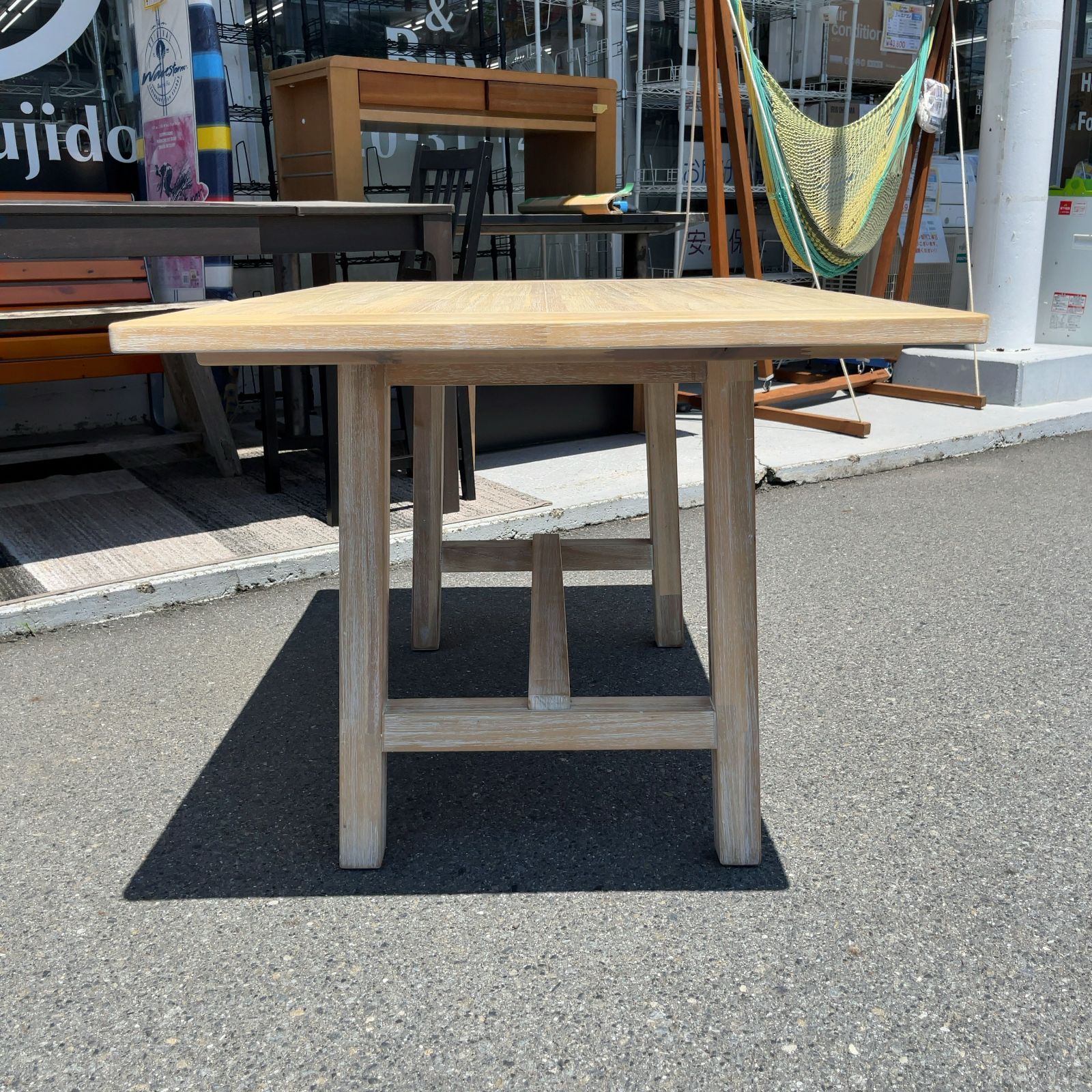 送料別途 unico ウニコ MANOA マノア ダイニングテーブル 120幅