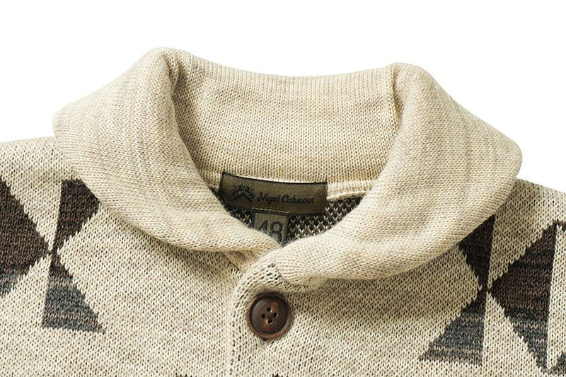 ナイジェルケーボン FISHERMAN CARDIGAN MIX