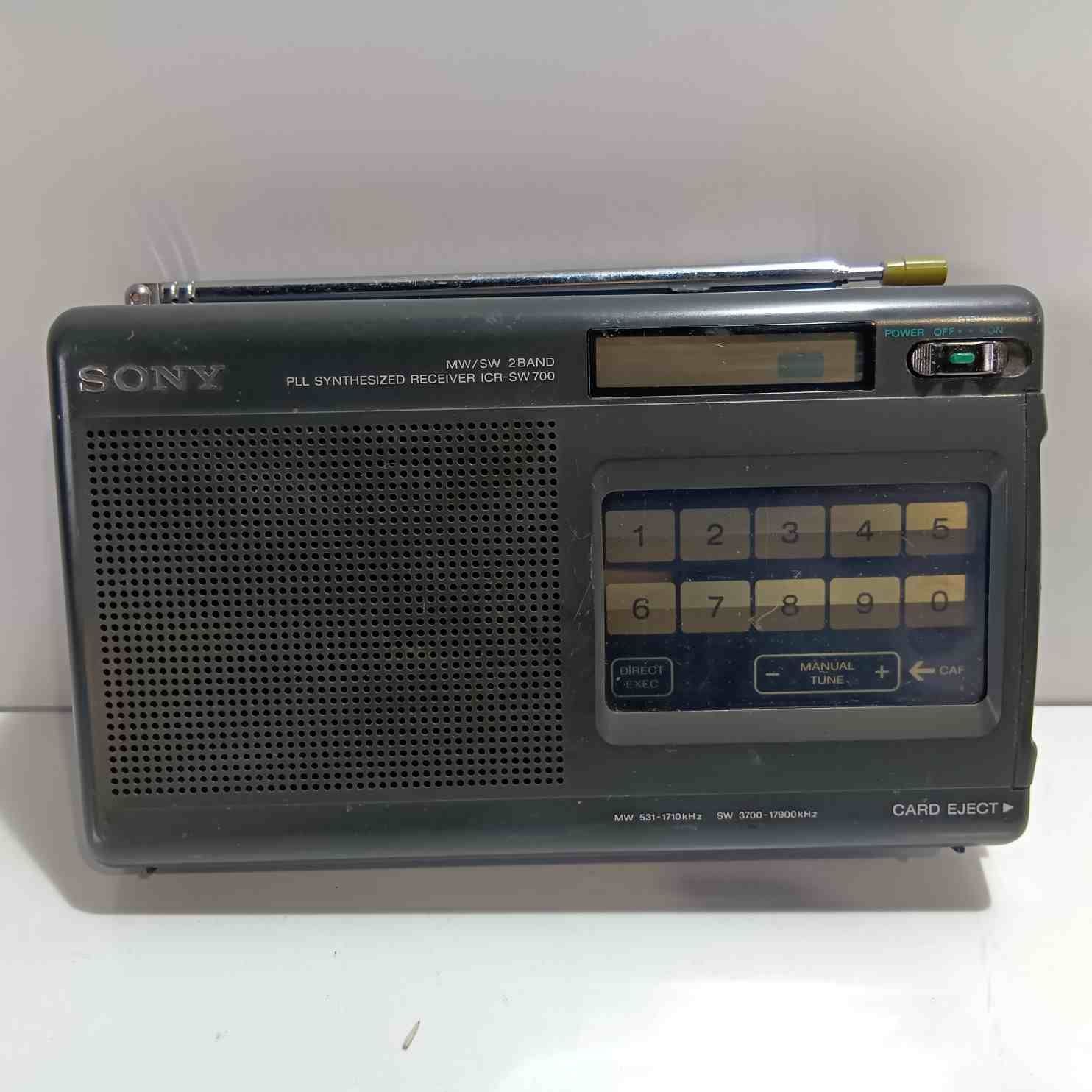 SONY ソニー ラジオ ICR-SW700 ジャンク (管理番号：OKU8798/G3