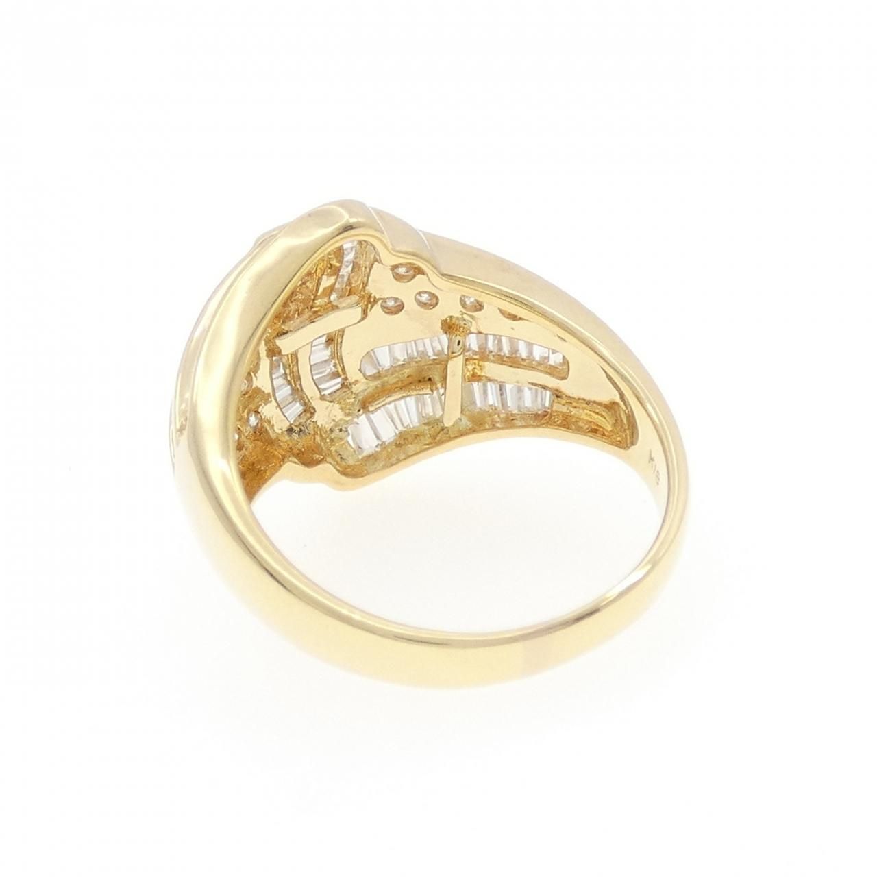 K18YG ダイヤモンド リング 1.14CT - メルカリ 