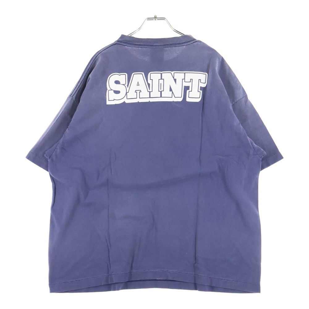SAINT MICHAEL セントマイケル 25AW ×Disney DSN SS TEE BONJOUR SM-HR1-0000-C87 ×ディズニー ムービープリント半袖Tシャツ ネイビー