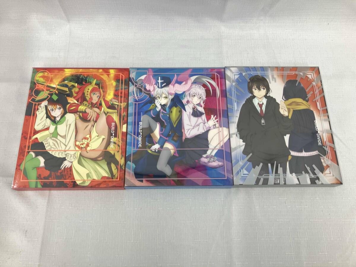DVD [全3巻セット]ビルディバイド -#000000- 1~3(完全生産限定版)